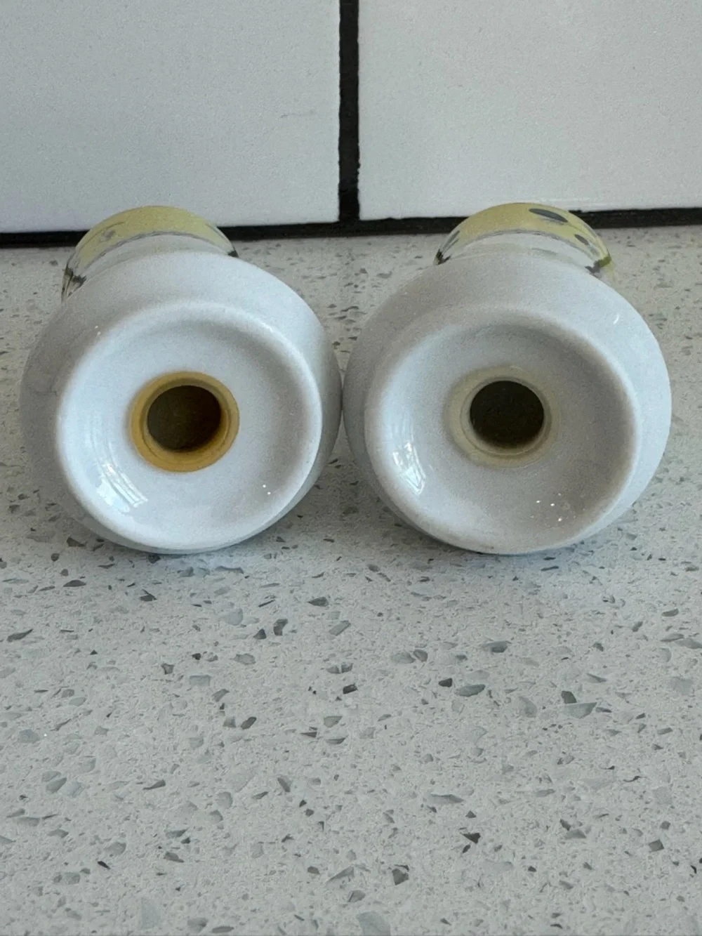 EUC Royal Doulton Blueberry Print Salt and Pepper Shakers